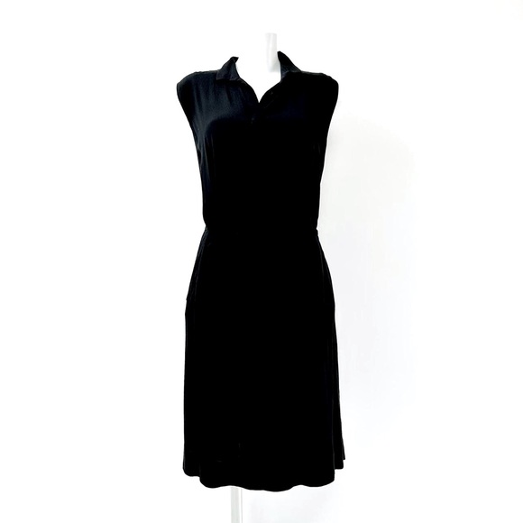 & Other Stories Dresses & Skirts - & Other Stories womens Black dress UK12 Fit & Flare Midi Simple Minimalist style